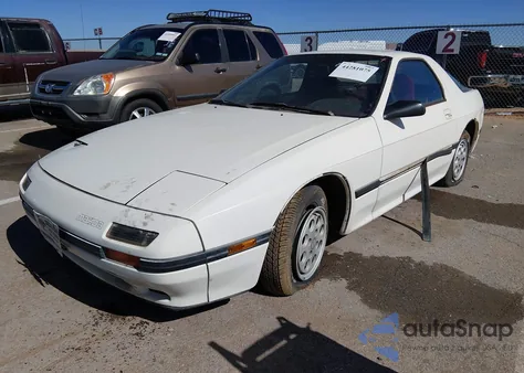 1986 Mazda Rx7 from USA, damaged, VIN JM1FC3317G0147403